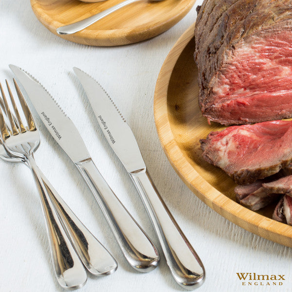 Wilmax Steakmesser Edelstahl 23,5 cm WL-999215/1B