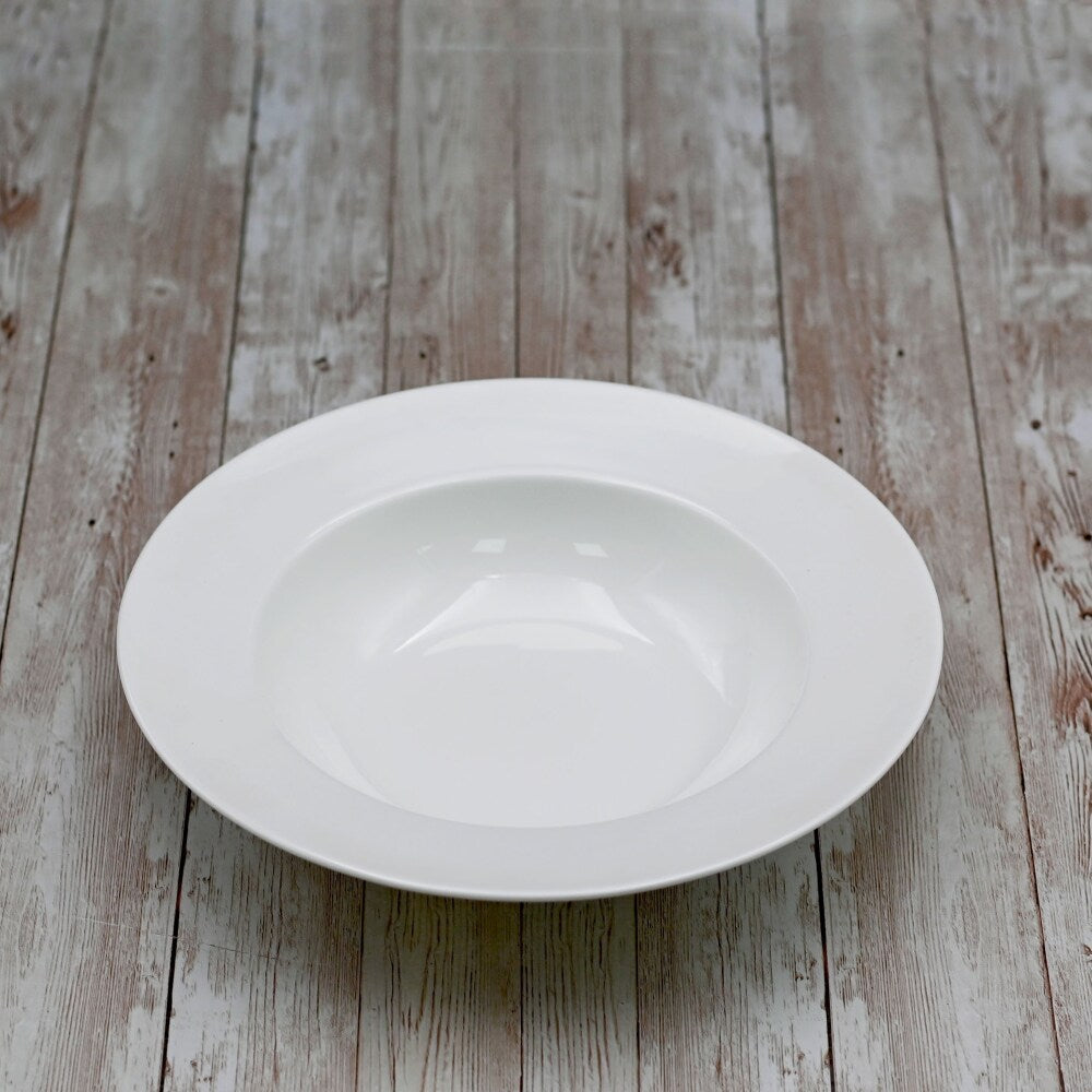 Wilmax England Diep bord porselein wit 25.5 cm 600 ml