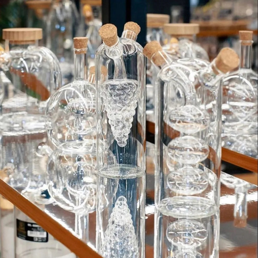 Wilmax Olie- en azijnfles 250/50 ml Glas