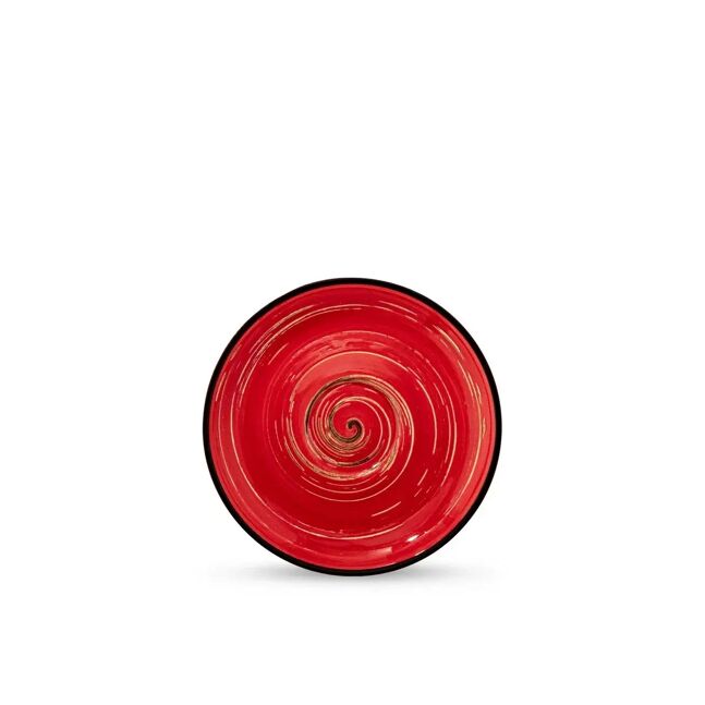 Wilmax Saucer 14 cm Red Porcelain WL-669235/B