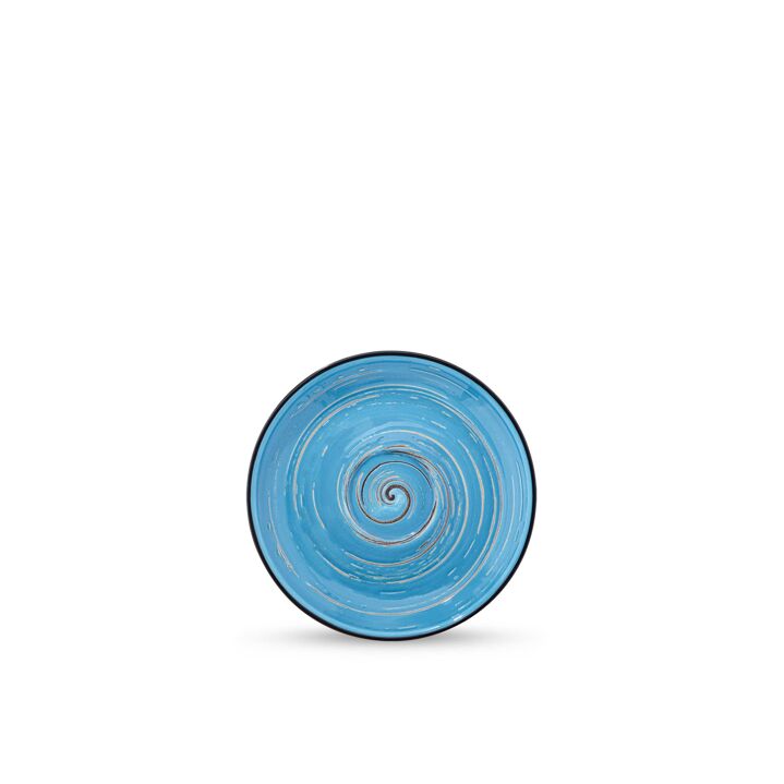 Wilmax Untertasse, 11 cm, ColorBoom Spiral Blue, WL-669633/B