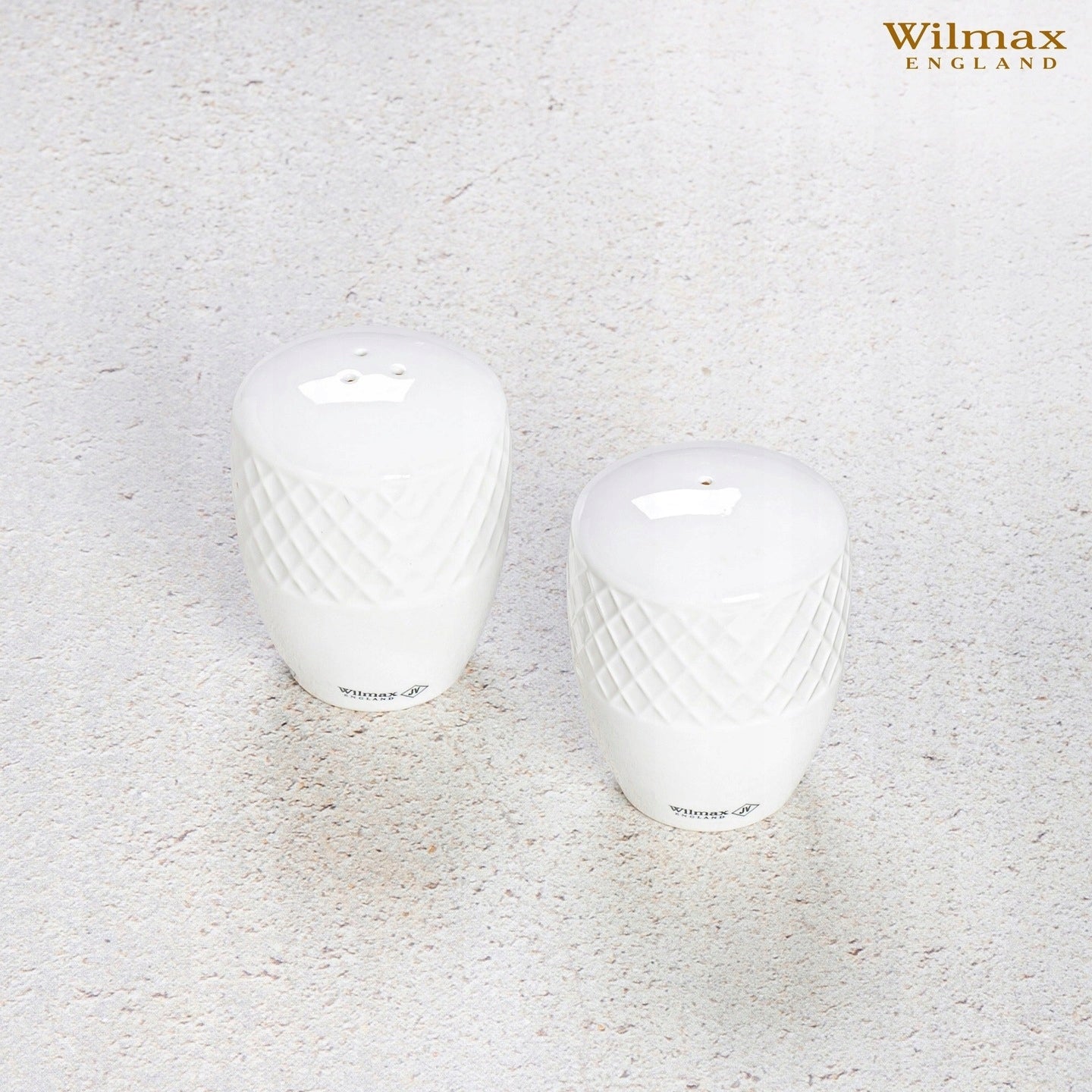 Wilmax Salt & Pepper Set White Porcelain WL-880124/SP