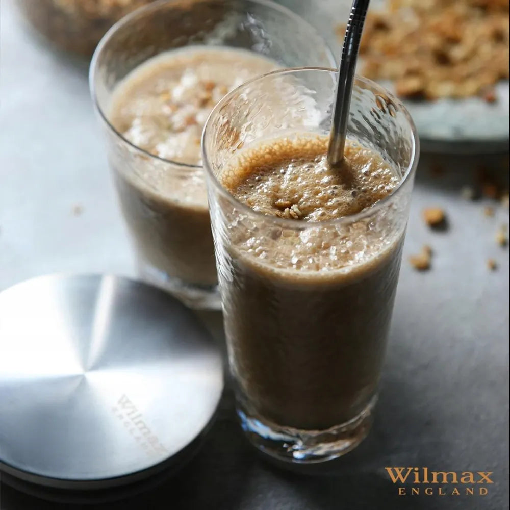 Wilmax Gehamerd Glas 320 ml Borosilicaatglas Transparant