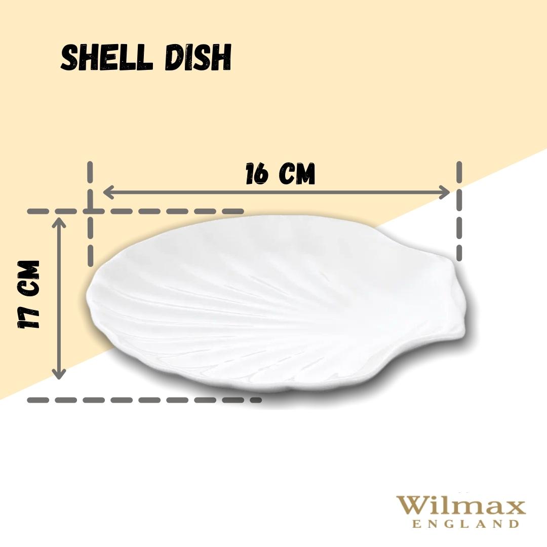 Wilmax Schaal 18 cm van Porselein, Wit WL-992012/A