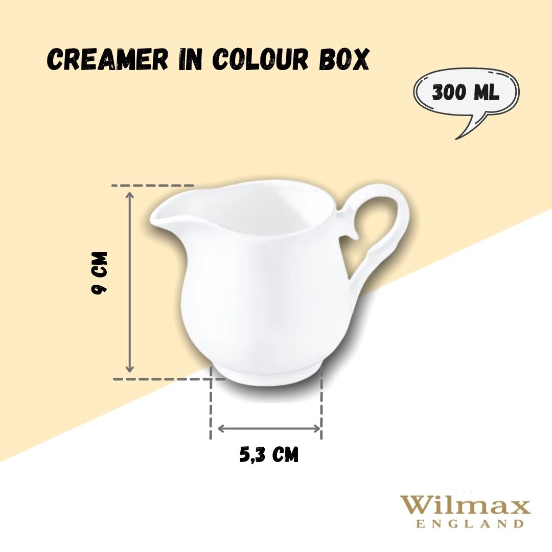 Wilmax Sahnekännchen 300 ml Porzellan in Geschenkbox WL-995020/1C