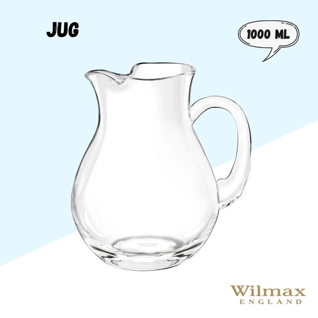 Wilmax England Kristalglas Kan 1000 ml Transparant WL-888370/1C