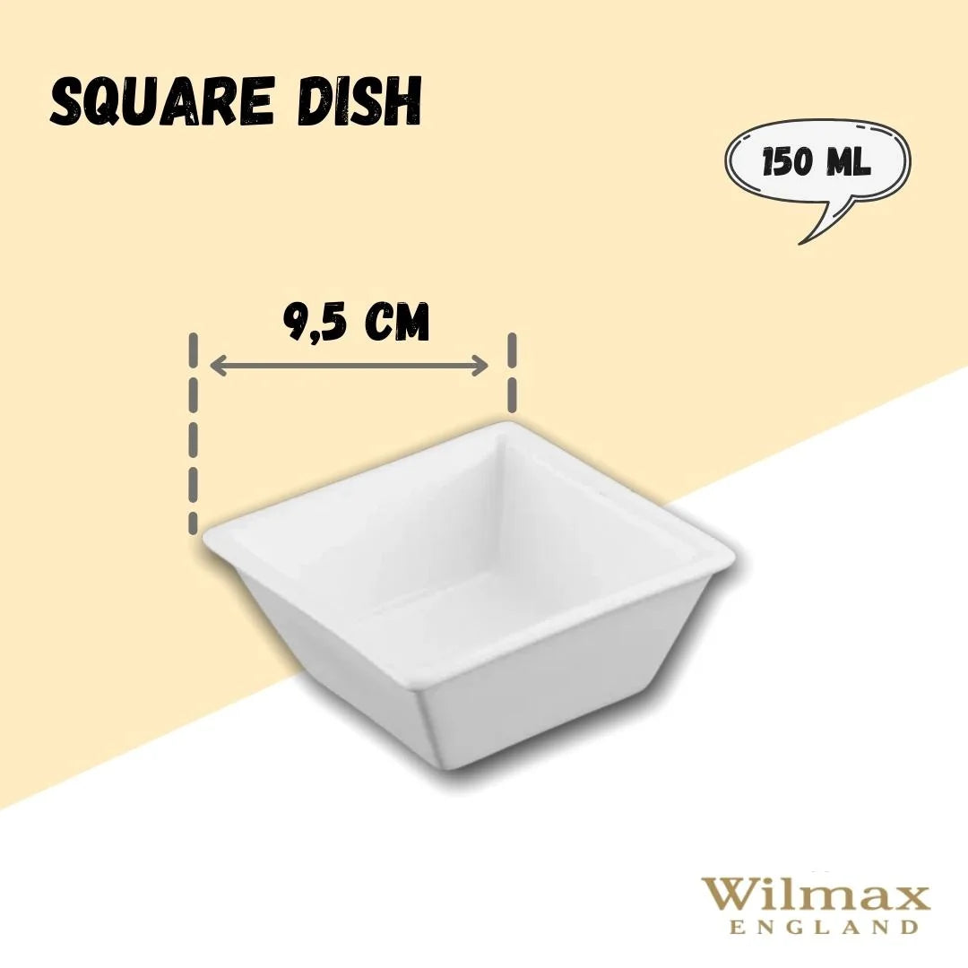 Wilmax Bowl 150 ml 9.5 cm Porcelain, White WL-992495/A
