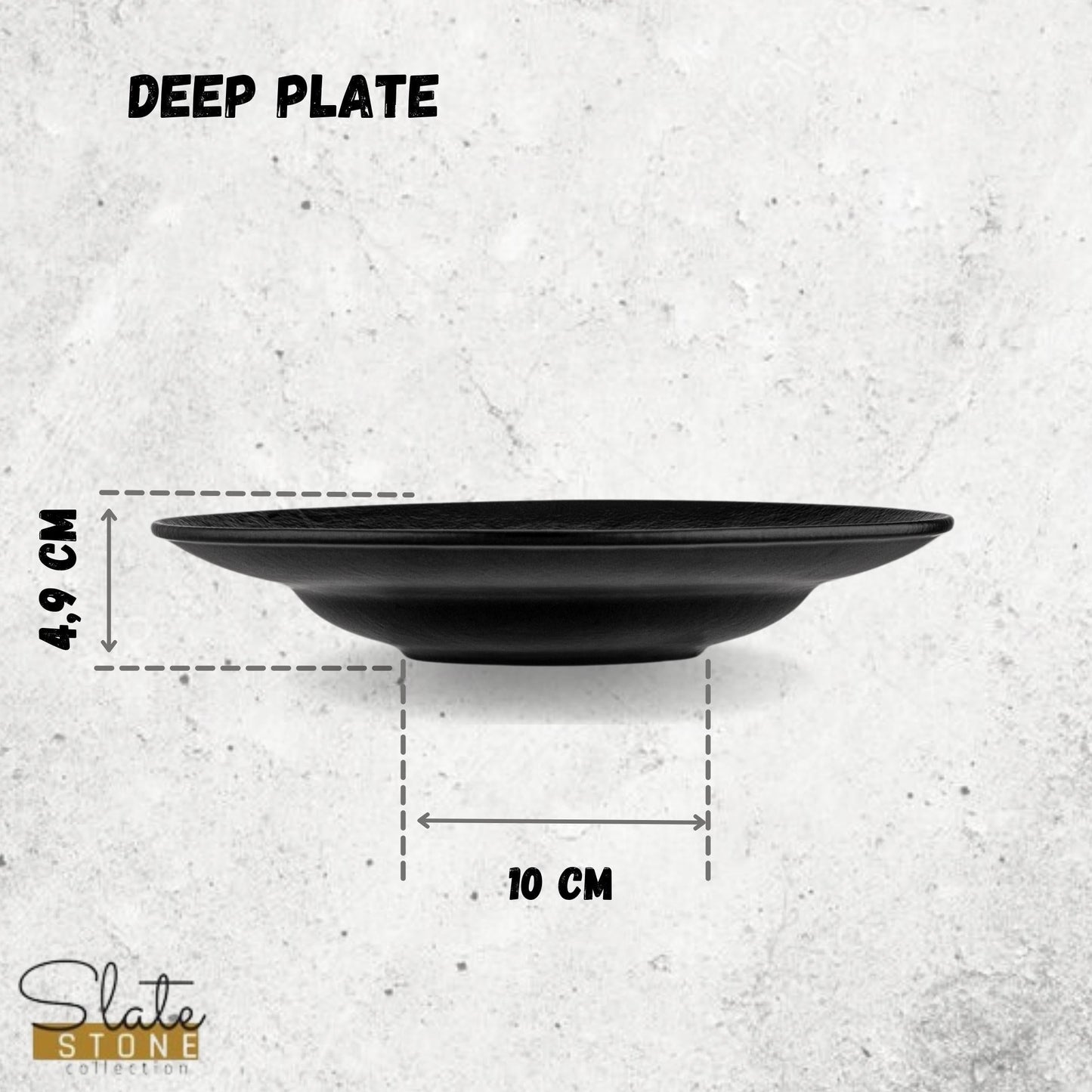 Wilmax England Diep bord 25,5 cm, 350 ml – WL-661130/A