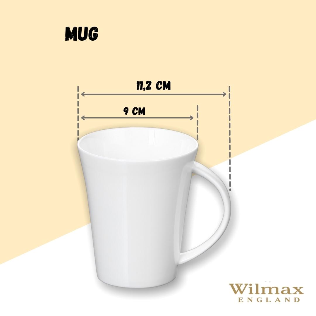 Wilmax England Porcelain Cup White 380 ml WL-993012/A