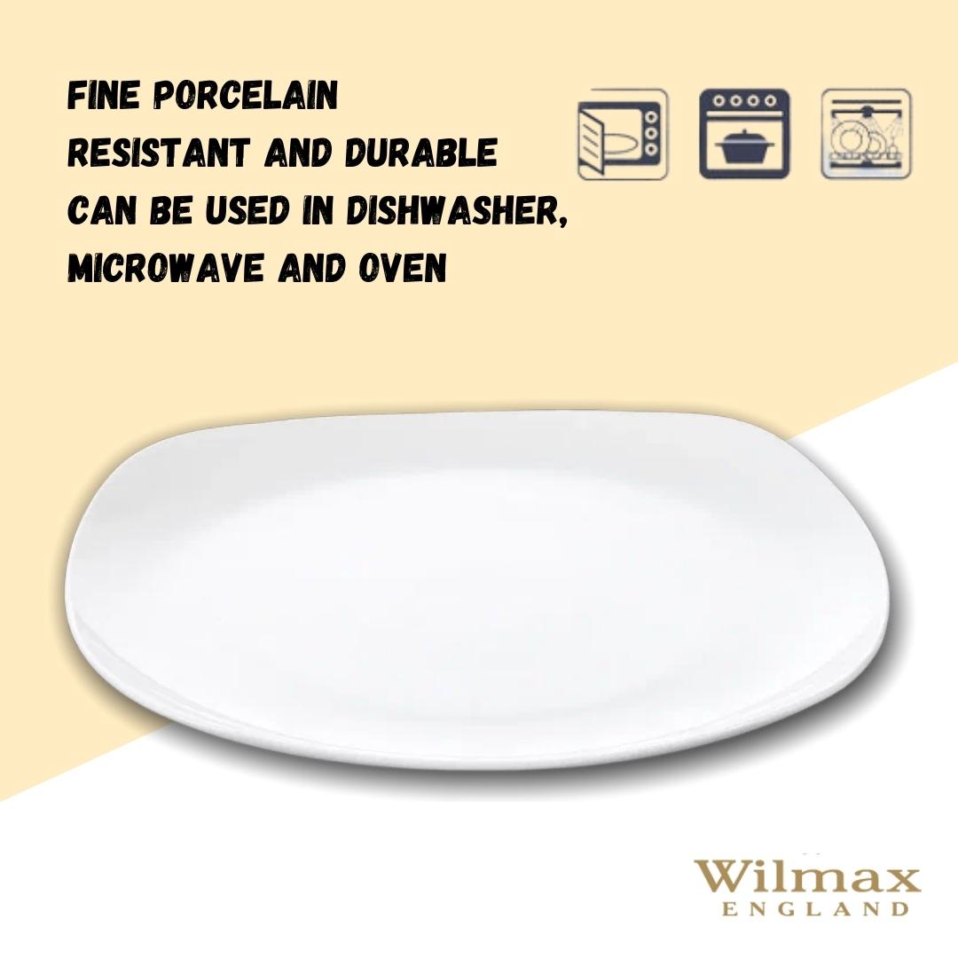 Wilmax England Dessertbord 19,5 porselein wit WL-991001/A