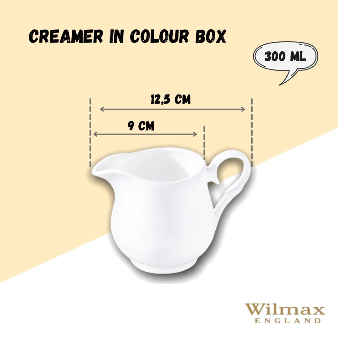 Wilmax England Roomkan Wit Porselein 300 ml