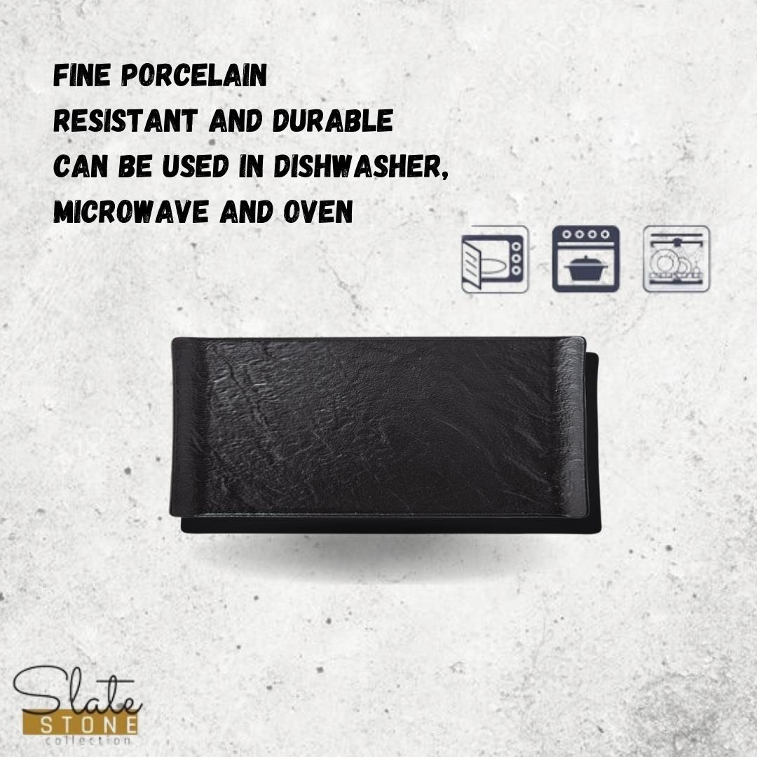 Wilmax Schale Rechteckig, 15 x 8 cm SlateStone Kollektion WL-661101/A