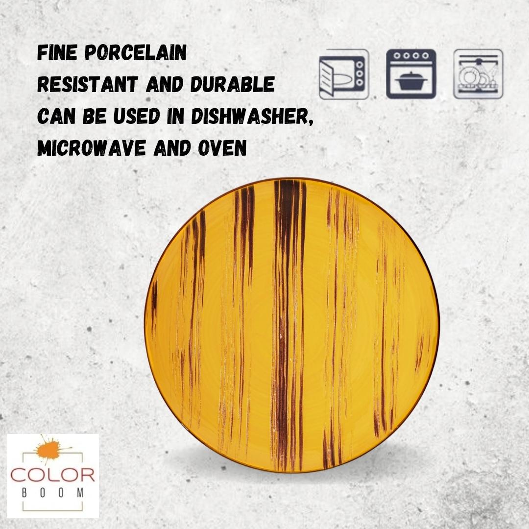 Wilmax Runde Speiseteller 23 cm – Kratzfest & Stilvoll – WL-668413/A3