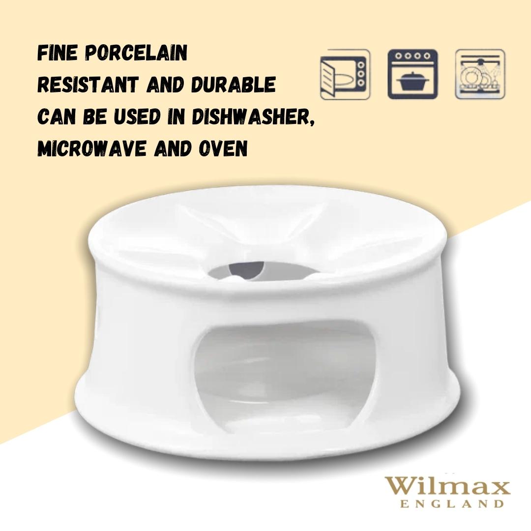 Wilmax England Food Warmer 13 cm Porcelain White WL-996006/A