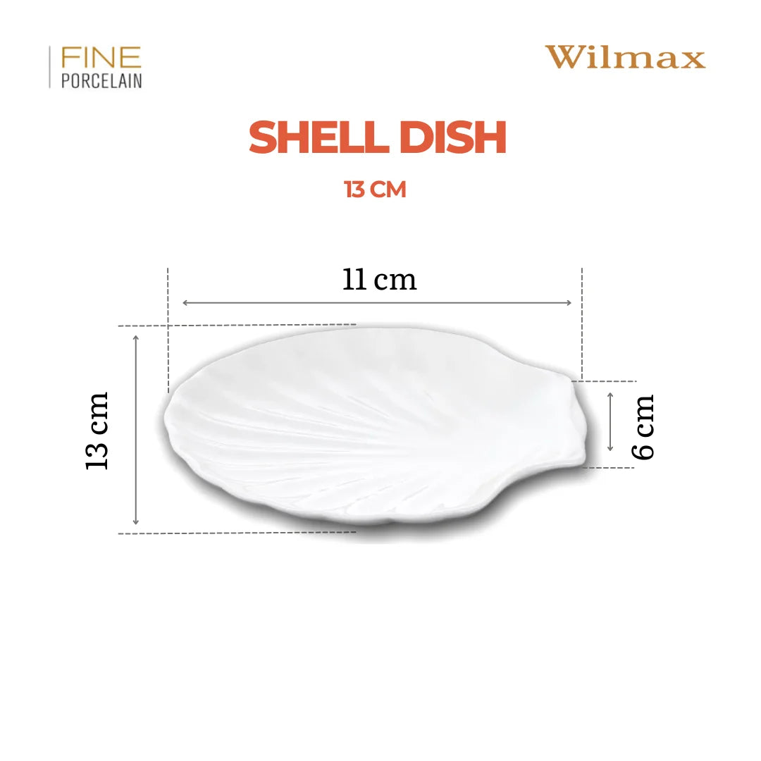Wilmax Schaal 18 cm van Porselein, Wit