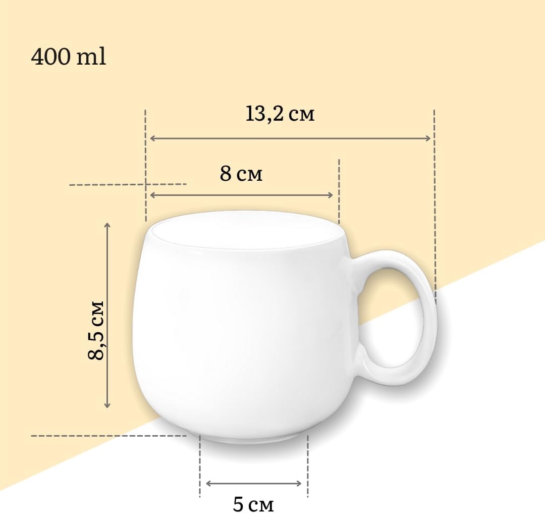 Wilmax Servierset 2x Bambus-Teller & Porzellanbecher WL-771112/A2-WL-993084/A2