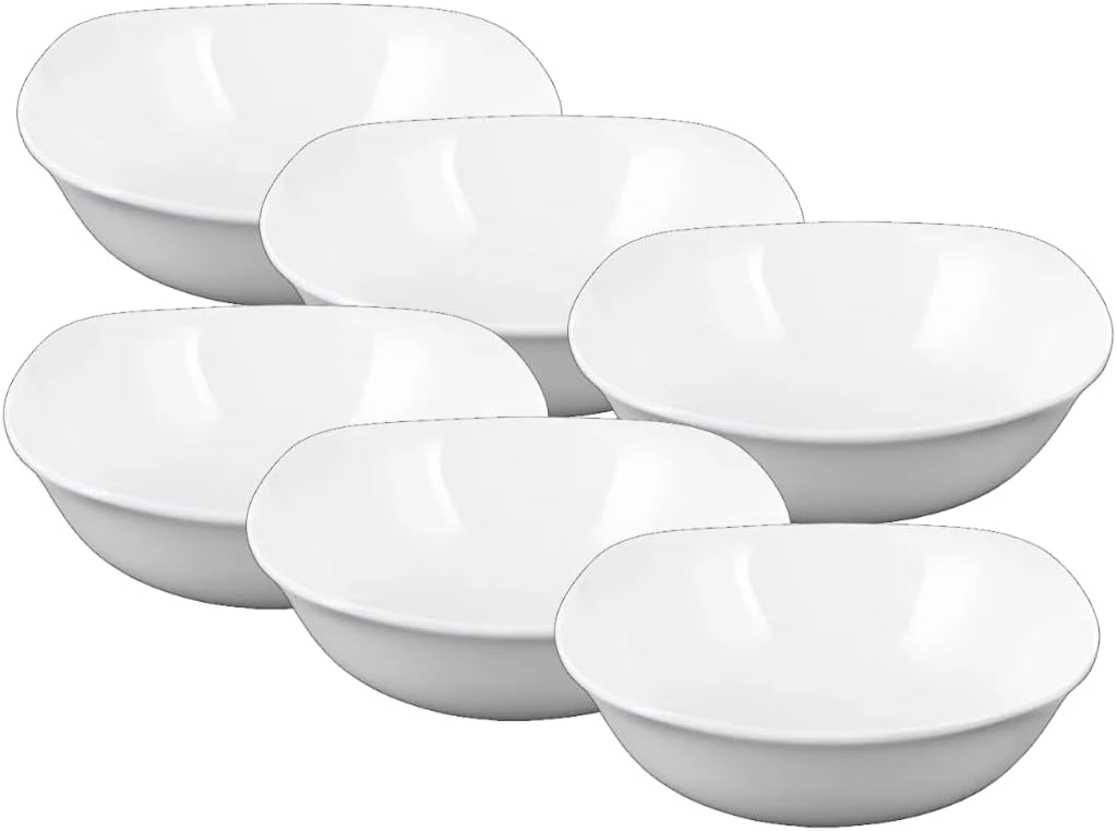 Wilmax White Porcelain Bowl 14.5 cm, 6-piece set