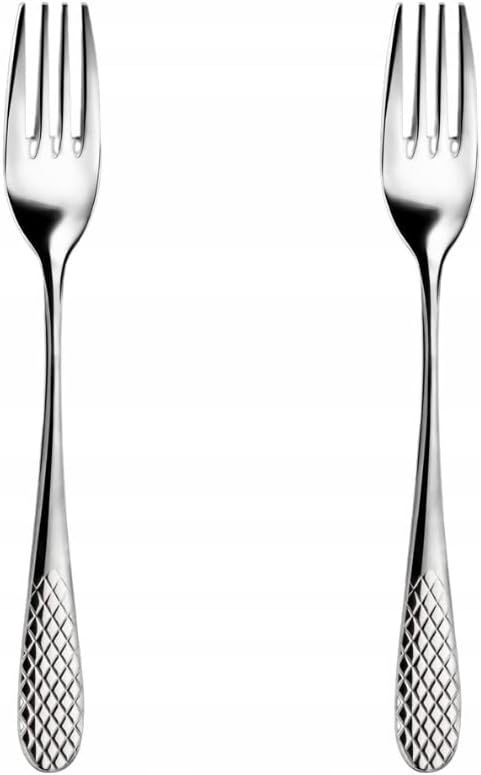 Wilmax Dessertgabel-Set, 2-teilig, 16 cm Edelstahl WL-999217/2B