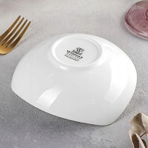 Wilmax England Bord 13 cm van Porselein, Wit WL-992613/A