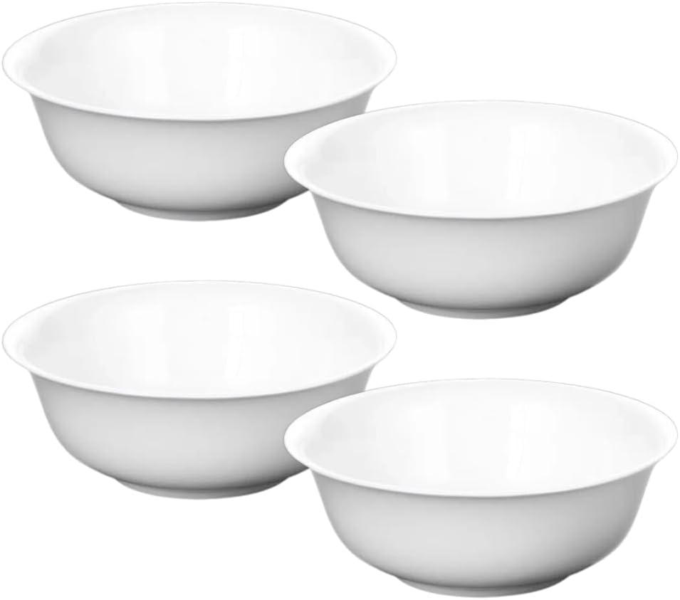 Wilmax Porzellanschalen Set 4er Set Weiß 700ml Ø15cm WL-992004/A4