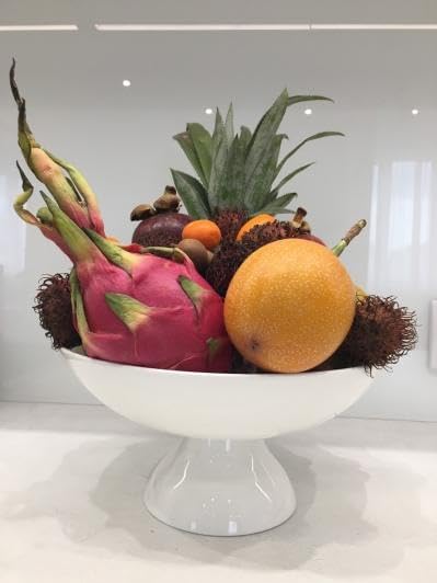 Wilmax Fruit Bowl 24 x 11.5 cm Porcelain White WL-996126/A