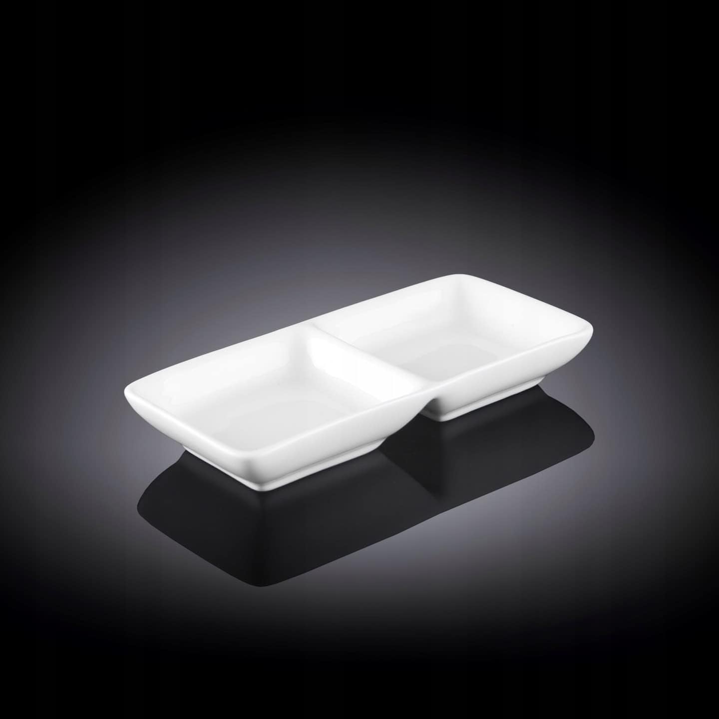 Wilmax Serveerbord 14.5 cm van Porselein, Wit WL-992415/A