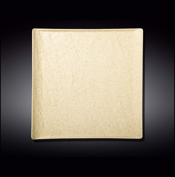 Wilmax England Vierkante Borden 17x17cm 3-delige Set Sandstone