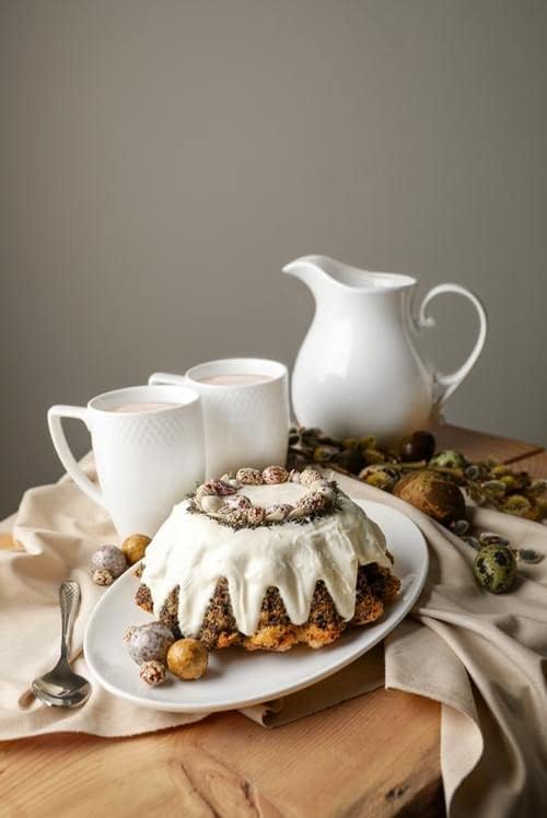 Wilmax Porseleinen Kan 1600 ml wit WL-995037/1C