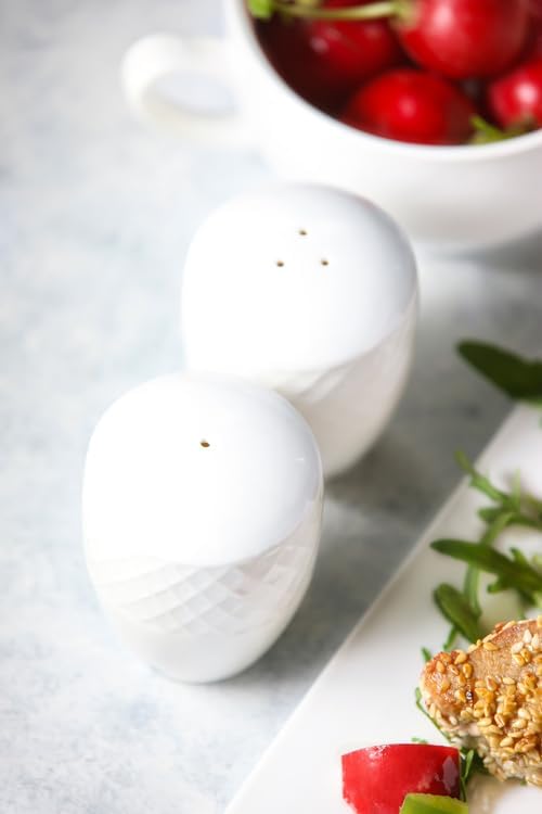 Wilmax Salz- & Pfeffer Set of 2 in Porzellan WL-880124/2C