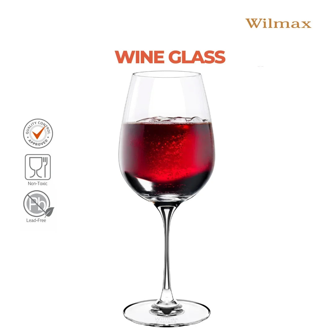 Wilmax Wijnglas 700 ml Kristalglas Transparant 2-delige set