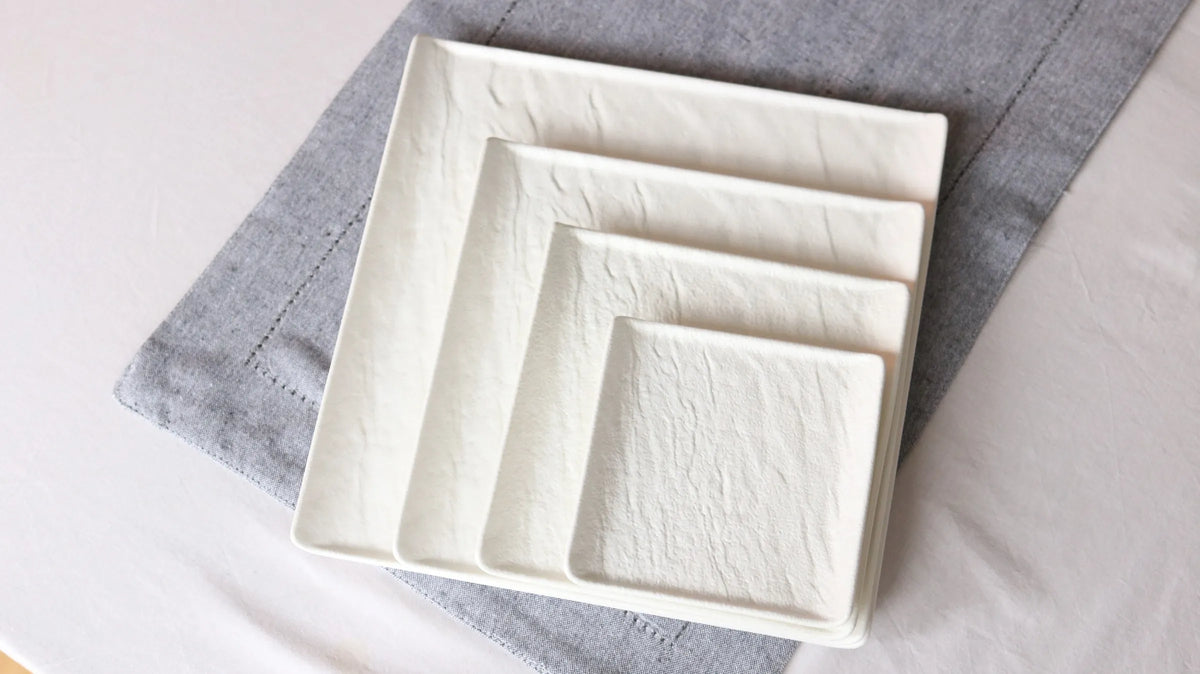 Wilmax Bord 21,5x21,5 cm Wit Porselein