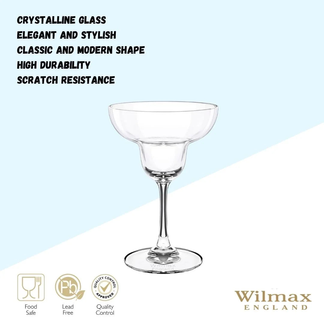 Wilmax Margarita Glass 280 ml Crystal Glass 6x WL-888031/6A