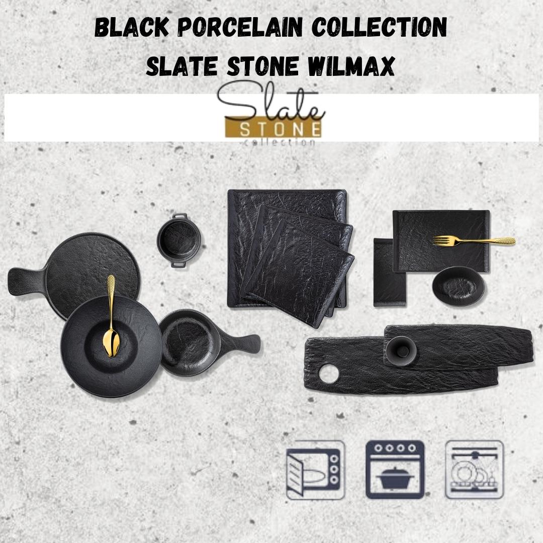 Wilmax SlateStone Teller Schwarz 18 cm WL-661123/A6