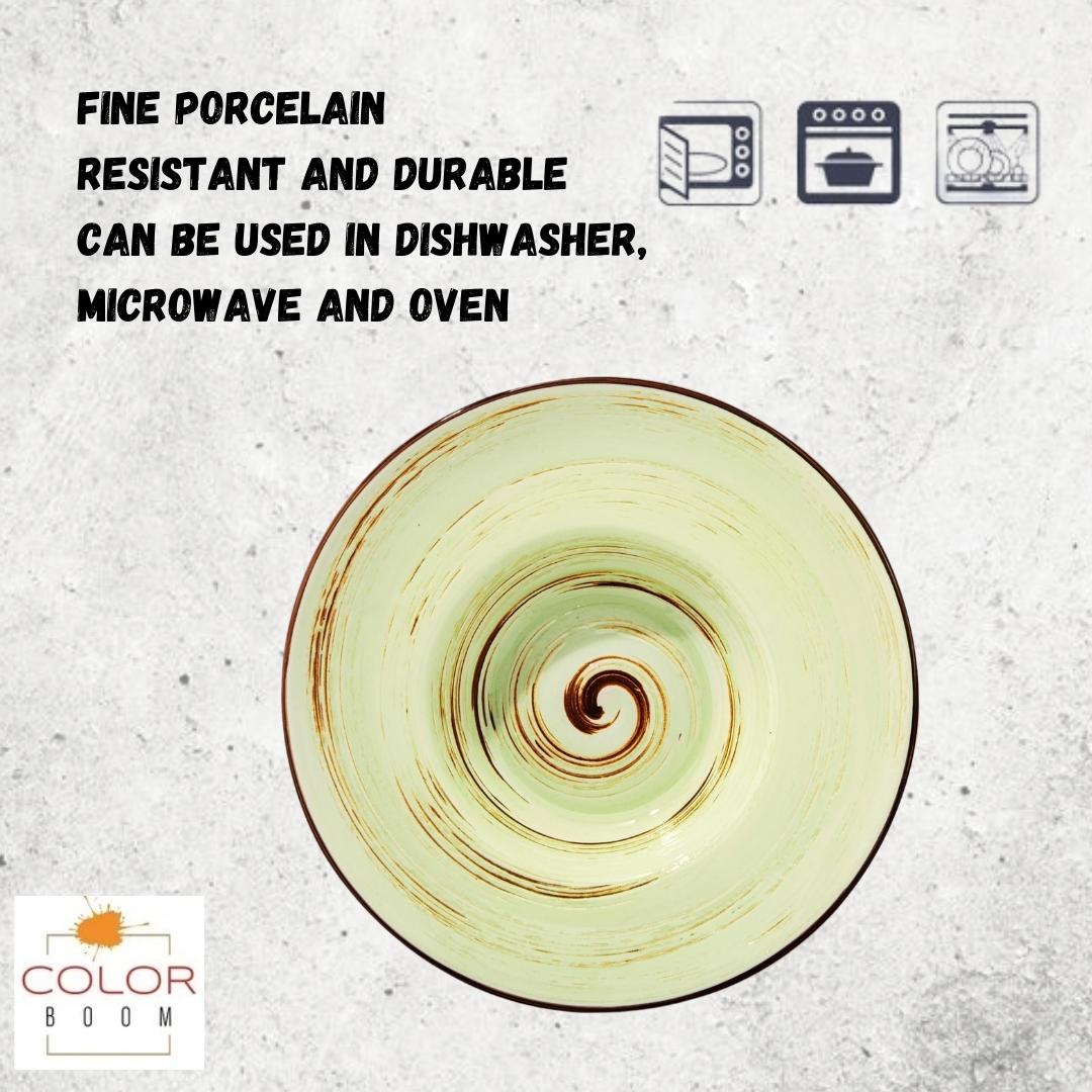 Wilmax ColorBoom Tiefe Platte 22,5 cm Pistazie WL-669123/A