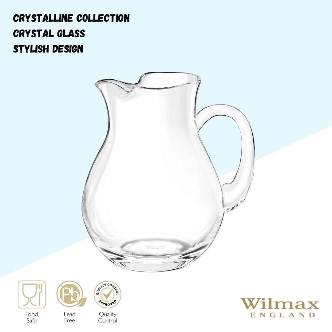 Wilmax Kristall-Glaskrug 1000 ml, mit Geschenkbox, WL-888370/1C