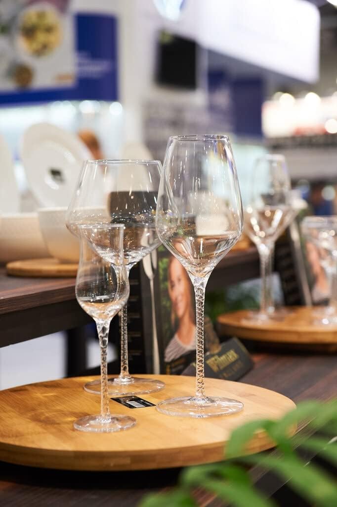 Wilmax Weing Glass Set 600 ml, 2-part aus Glas-Kristallin – WL-888101/2C