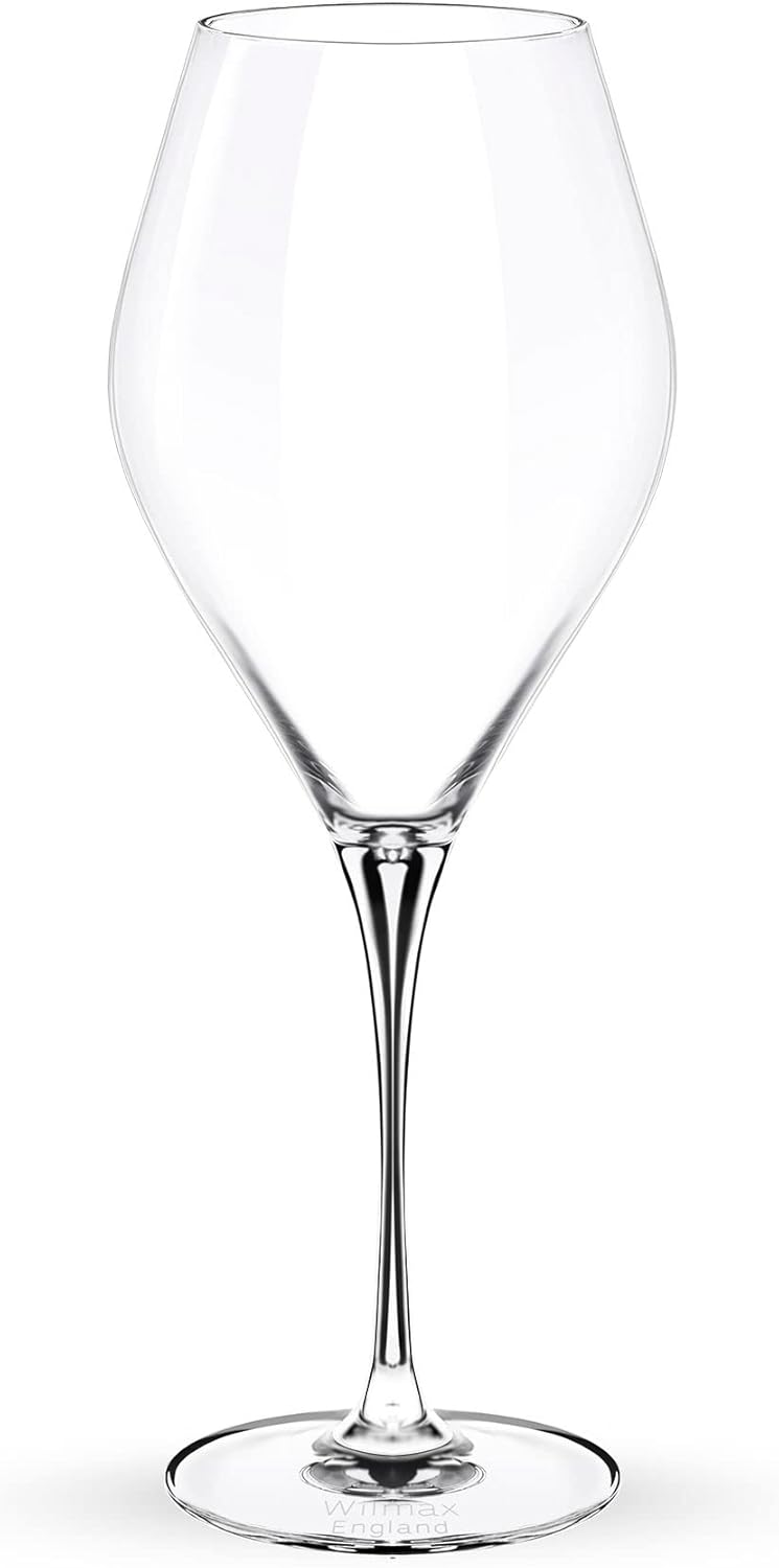 Wilmax England Conical Wine Glass 440 ml Crystal Glass Set of 2