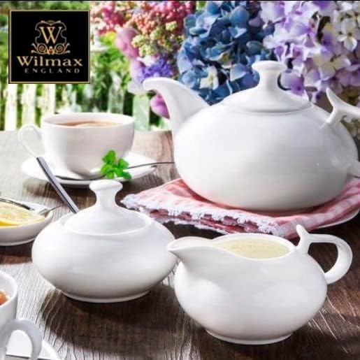 Wilmax Sugar and Creamer Set White Porcelain WL-995025/2C