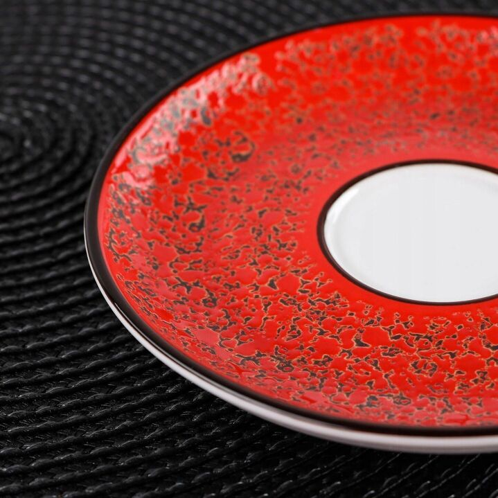Wilmax England Schotel 11 cm Rood Porselein WL-667233/B