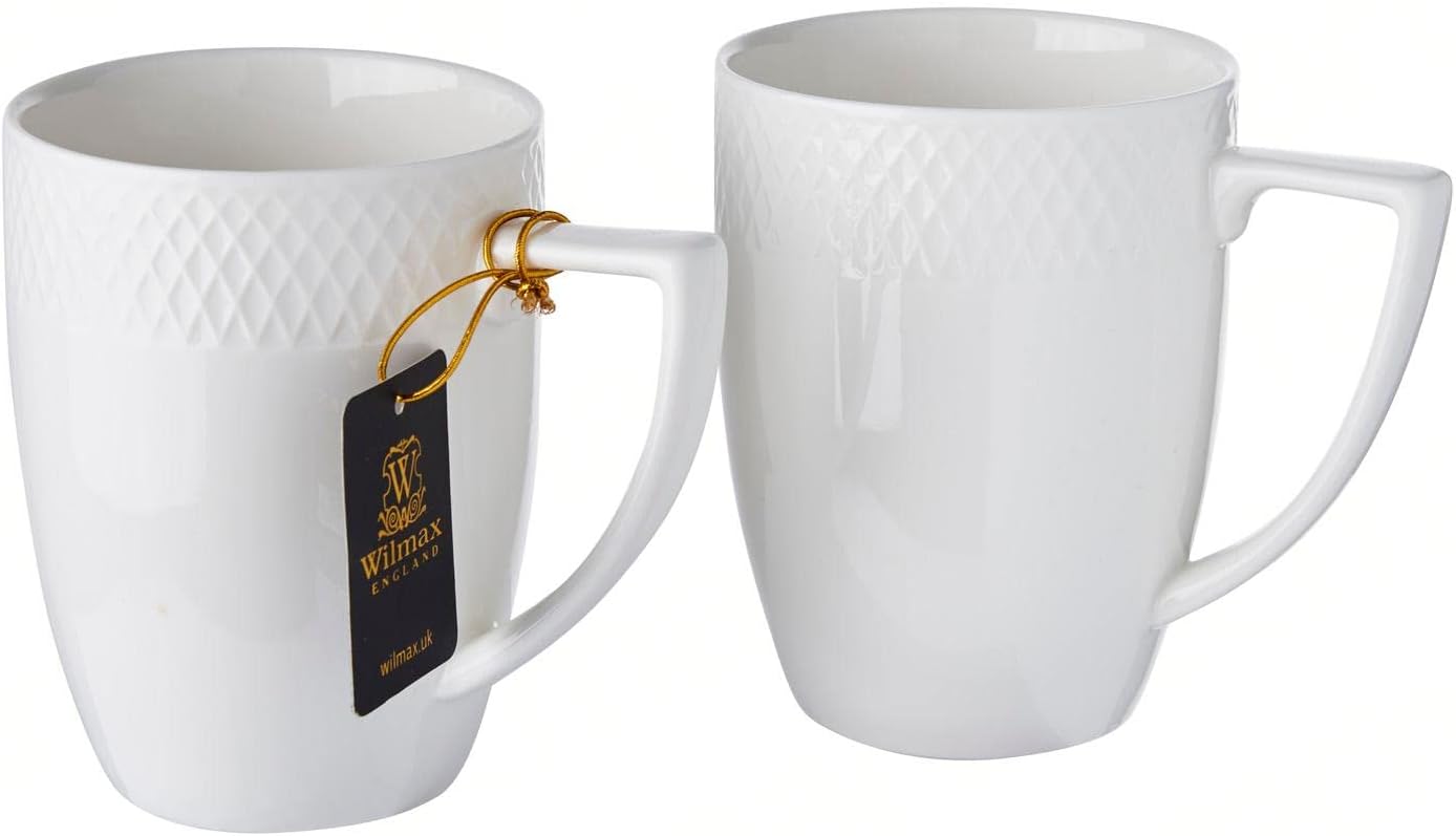 Wilmax - Becher-Set - 2 Pieces - 450 ml - Weiß - WL-880119/2C