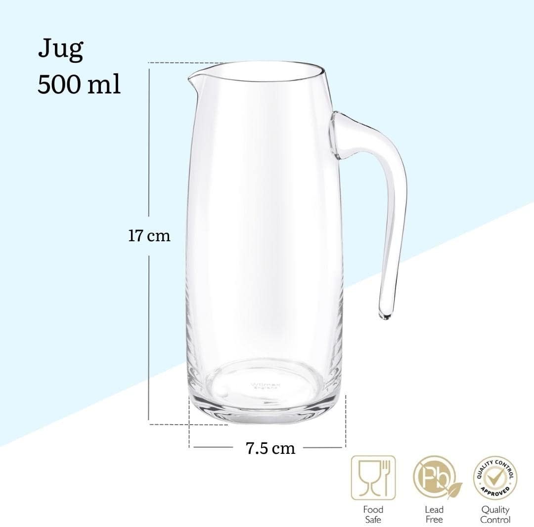 Wilmax Kan 500 ml Kristalglas Transparant WL-888304/1C