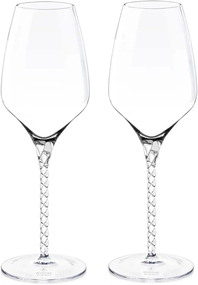 Wilmax Weing Glass Set 600 ml, 2-part aus Glas-Kristallin – WL-888101/2C