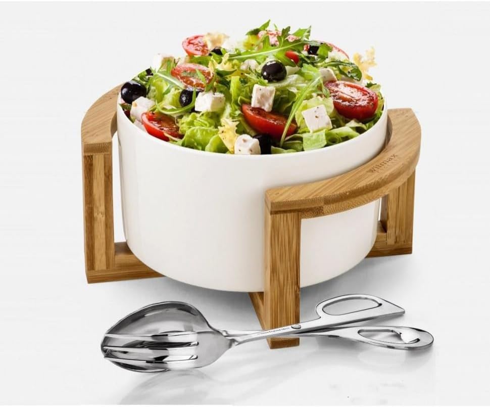 Wilmax Porseleinen Schaal Wit 23 cm WL-992749/A