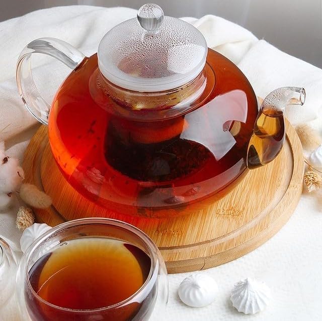 Wilmax Teekanne aus hitzebeständigem Glas 1550 ml WL-888814/A