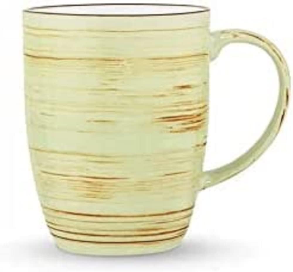 Wilmax Kaffeebecher, 460 ml, Pistaziengrün, Porzellan, WL-669137/A