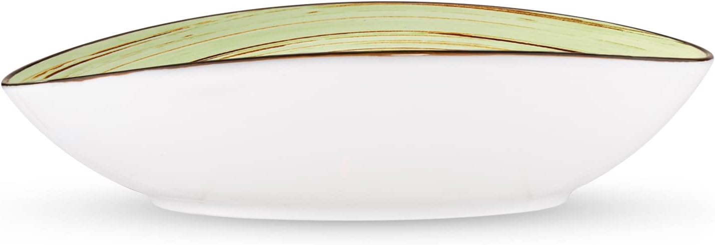 Wilmax Porselein Schaaltje Ovaal 25 cm Pistachekleur WL-669140/A