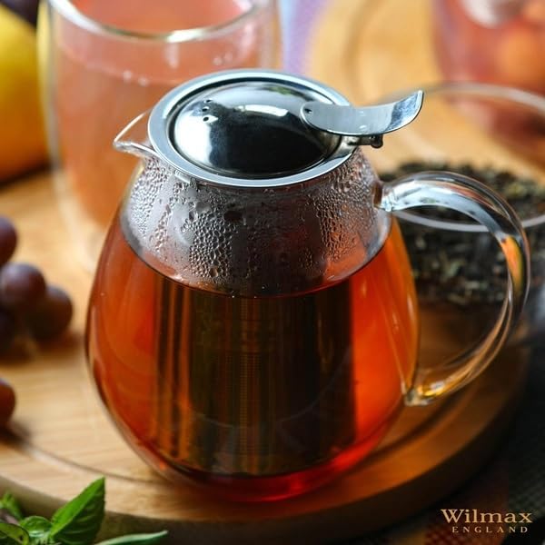 Wilmax England Teapot 600 ml Thermal Stainless Steel filter WL-888801/A