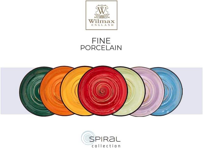 Wilmax Deep Plate 22.5 cm 1100 ml Blue Porcelain