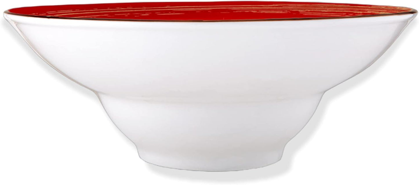 Wilmax Deep Plate 22.5 cm Red Porcelain WL-669223/A
