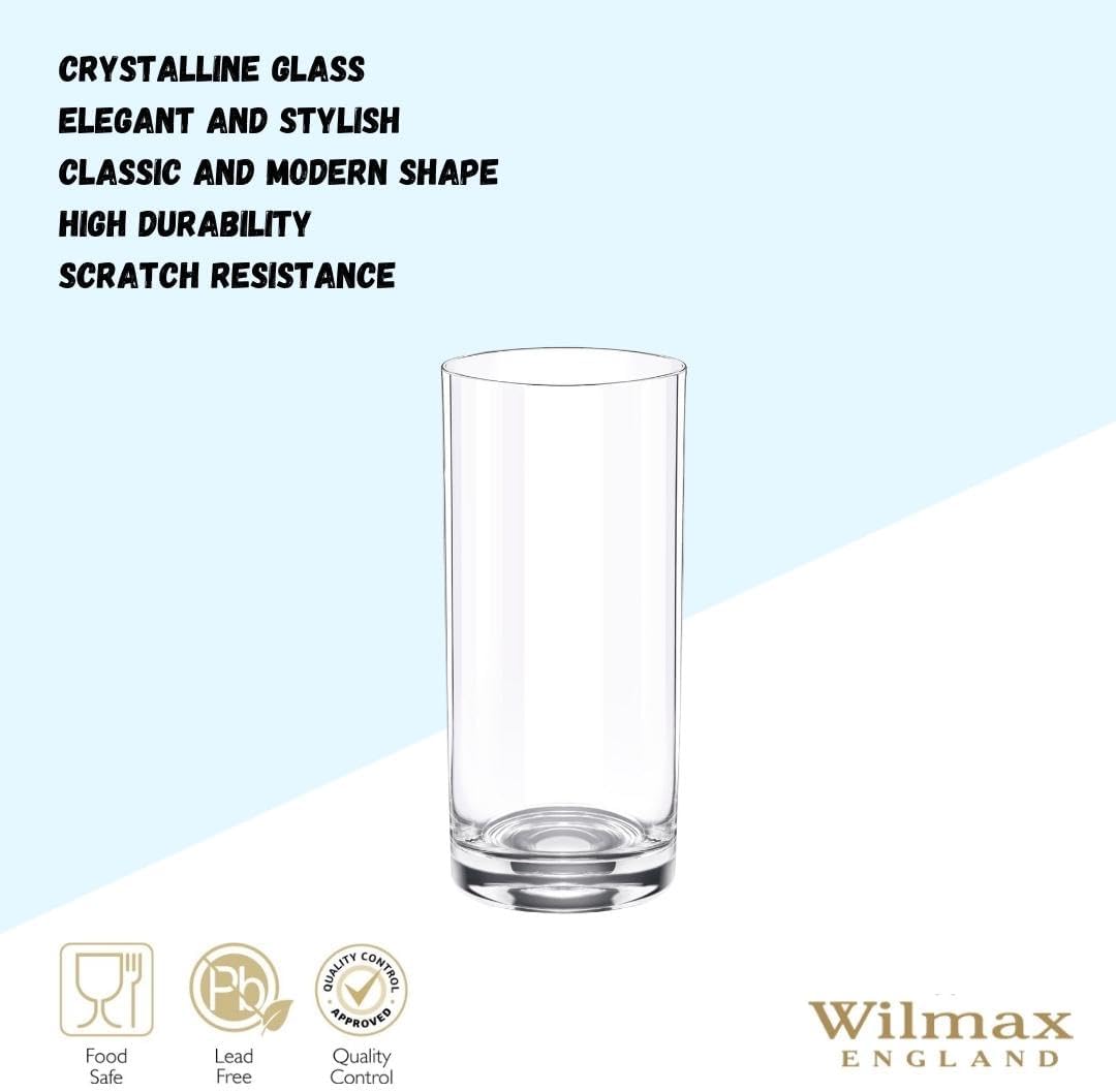 Wilmax Gläser- & Karaffen-Set, 6 Drinkgläser & 1 Karaffe, WL-888306/1C-888024/A6